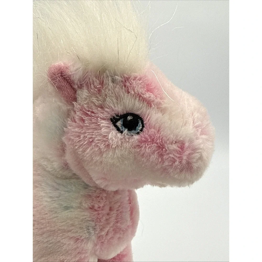 Webkinz PINK PONY Club! ***NO CODE** 8 Inch Long Stuffed Toy GANZ (No Hang Tags)